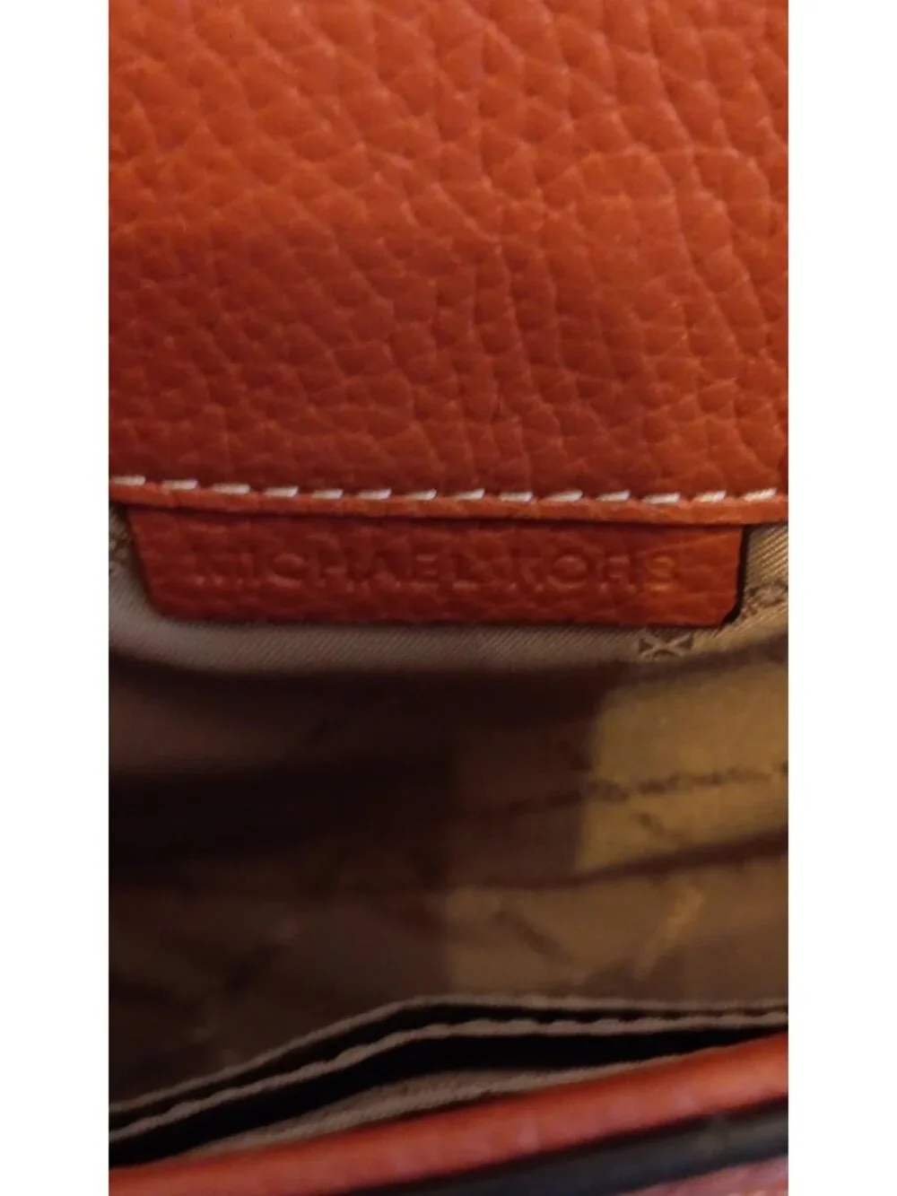 Michael Kors Bedford Small Flap Crossbody Salmon Pink WITH COA AUTHENTIC - Picture 3 of 12